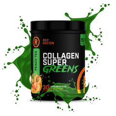 Collagen Super Greens - Peach Tea