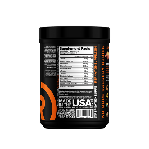 Next Level Pump Ultimate Preworkout